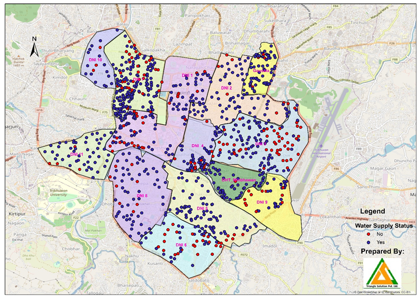 Water Supply Status Map